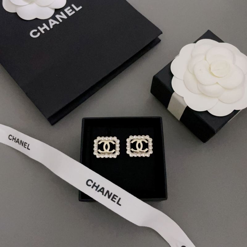 Ch*el earrings